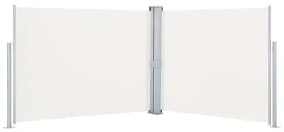 Produktbild von vidaXL Ausziehbare Seitenmarkise Creme 170 x 1000 cm