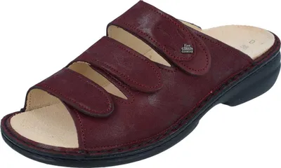 Produktbild von Finn Comfort Komfort Pantoletten Kos Bordo Damen 31313733303939 Rot 40 EU