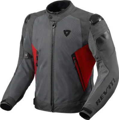 Produktbild von Rev'it! Jacket Control Air H2O Grey/Red L Textiljacke