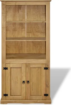 Zdjęcie produktu dla VidaXL 243734, Witryna, Wolnostojące, Szafka przyścienna, 5 pół., 2 drzw., Brązowy