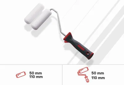 Produktbild von 2 Schaumstoff-Lackierhülsen 110 mm - PERFEKTES WERKZEUG - 193880110