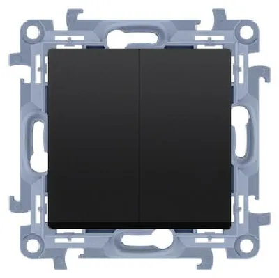 Immagine prodotto di SIMON 10 Interruttori a spina neri da incasso CW5C.01/49