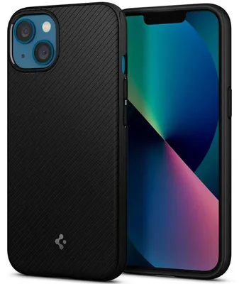 Productafbeelding van Spigen ACS03546, hoesje, Apple, iPhone 13, 15,5 cm (6,1 inch), zwart