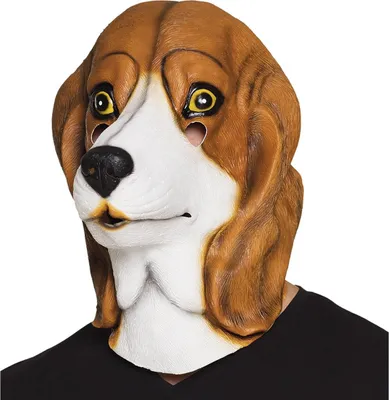 Produktbild von Hunde Maske aus Latex (Beagle)