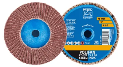 Zdjęcie produktu dla PFERD COMBIDISC Mini-POLIFAN, 7,5 cm, 10 szt.