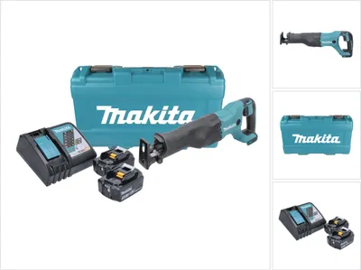 Produktbild von Makita DJR 186 RFK Akku Reciprosäge Säbelsäge 18 V + 2x Akku 3,0 Ah + Ladegerät + Koffer