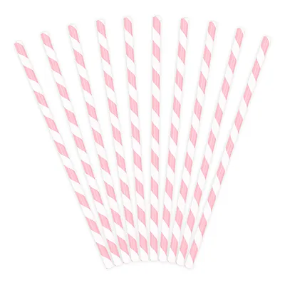 Produktbild von PartyDeco SPP1-081J, Pink, Weiß, Papier, 195 mm, 10 Stück(e), 72 mm, 270 mm