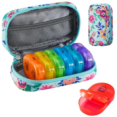 Zdjęcie produktu dla Organizer na leki na tydzień, z 7 przegródkami