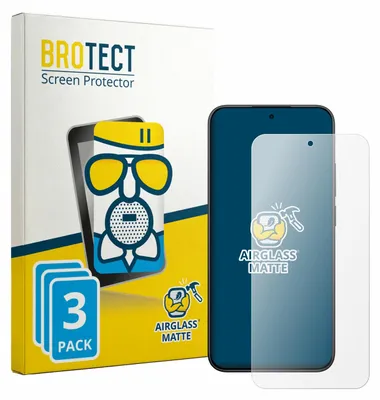 Produktbild von 3x BROTECT Entspiegelungs Schutzglas für Xiaomi Redmi Note 15 Pro 5G Schutzfolie Panzer Folie Glas Display Schutz matt