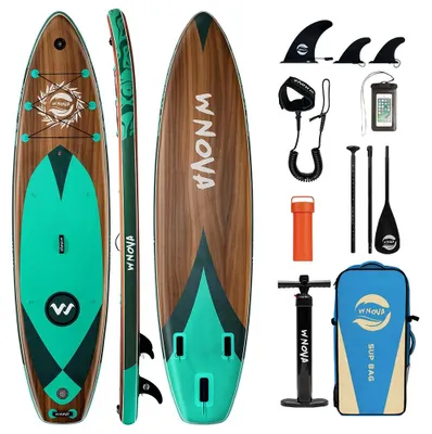 Immagine prodotto di Tavola da paddle gonfiabile, portata massima 200 kg, con accessori inclusi, modello W026