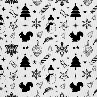 Image de OUTDOOR DECOSTOFFS OXFORD - Motif vacances de Noël | DX1863