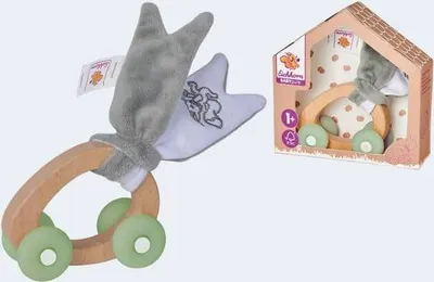 Produktbild von Eichhorn Baby Pure Schiebe Fahrzeug + Knistertuch
