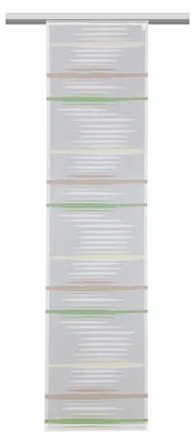 Produktbild von Flächenvorhang „Nike“: Größe (HxB): 245x60cm Farbe: Grün