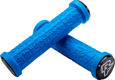 Produktbild von Race Face Grippler Lock-On Griff, 30mm, blue - sicherer Halt und Kontrolle am...