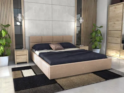 Obrázek produktu pro Postel LIDIA 180x200 béžová
