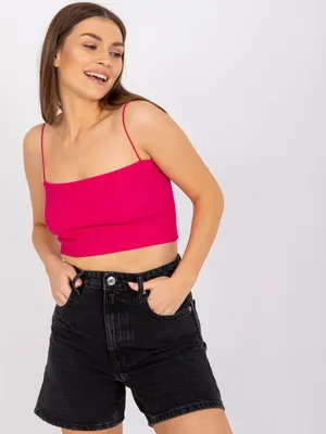 Zdjęcie produktu dla Rue Paris Top damski Permar ciemnoróżowy XS