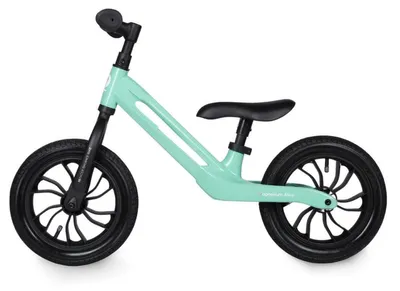 Produktbild von Laufrad Racer 12 Zoll Mint, leicht, robust, mit Sitz- und Lenkerhöhenverstellung