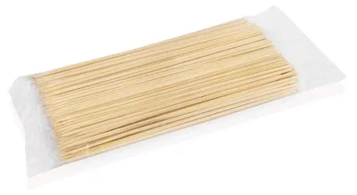 Produktbild von 12500x Fleischspieß Set, 20 cm, VPE 250 Stück, Holzspieße