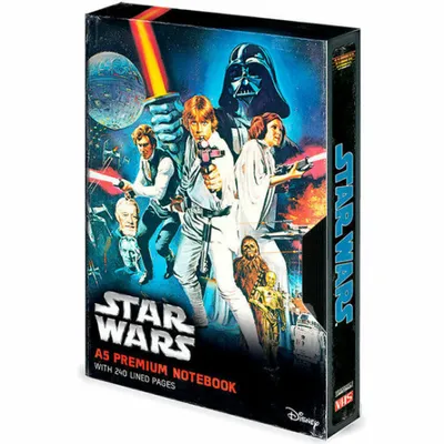 Productafbeelding van Notitieboekje A5 PYRAMID Star Wars VHS - Premium, officieel collector's item