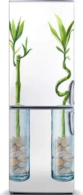 Produktbild von Tulup Kühlschrankdekoration - Magnetmatte - 70 cm x 190 cm - Magnet auf dem Kühlschrank - Bambus