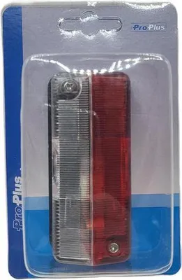 Produktbild von Umrissleuchte rot/weiß 92x42mm im Blister