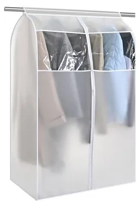 Produktbild von Kleidersäcke Staubdicht 100 x 60 x 120 cm Transparente PEVA Kleiderhülle mit Reißverschluss