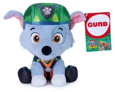 Produktbild von PAW Patrol GUND : Der Dino-Film Rocky Plüschtier, 15cm, Spielzeug-Hund, 1 Jahr(e)