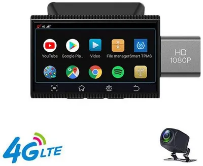 Obrázek produktu pro Skrytý 3palcový HD DVR s 4G, nočním viděním, WiFi a GPS lokalizací, 24hodinové noční vidění