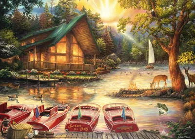 Immagine prodotto di Grafika Puzzle Chuck Pinson - Cogli l'attimo - puzzle da 500 pezzi