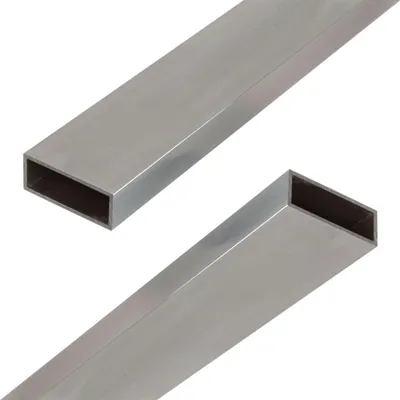 Produktbild von Alberts 2 x Rechteckrohr, Stahl roh, 40 x 20 x 2 mm, Länge 2 m