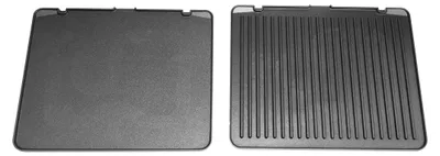 Produktbild von Braun AS00006344, Waffelplatte, CG7010, CG7020, CG7040, CG7044, Aluminium-Guss, Schwarz, 290 mm, 320 mm