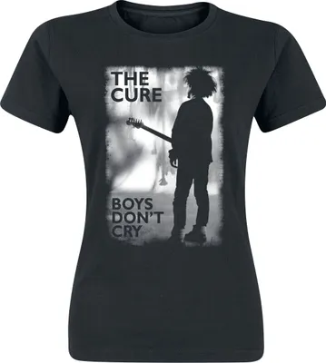 Produktbild von The Cure T-Shirt Damen Boys Don't Cry schwarz Band-Merch, Bands 100% Baumwolle XL