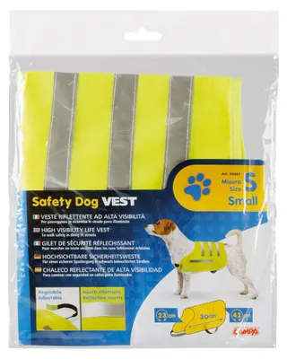 Obrázek produktu pro Bezpečnostní vesta pro psy, reflexní vesta s optimální viditelností - S