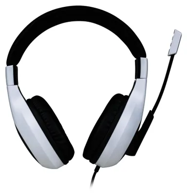 Obrázok produktu pre Bigben Interactive Wired Stereo Gaming Headset V1, Kábel, Hranie, Slúchadlá, Čierna, Biela