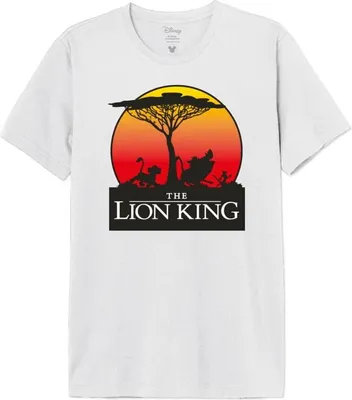 Produktbild von Der König der Löwen T-Shirt Herren Savana weiß XL