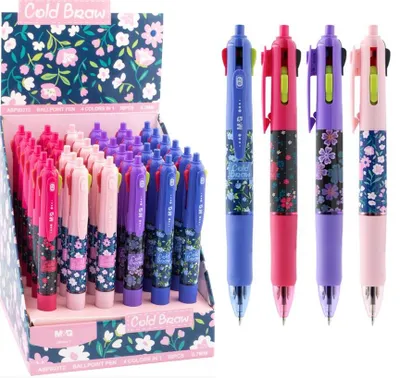 Produktbild von M&G Automatischer Mehrfarb-Kugelschreiber 4-in-1 Stift