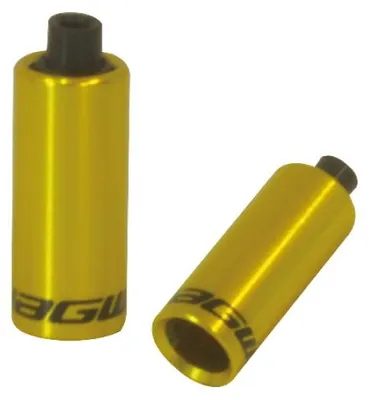 Immagine prodotto di Tappi Jagwire con cappuccio – Freno 5 mm – Lega (30 pezzi) – Oro