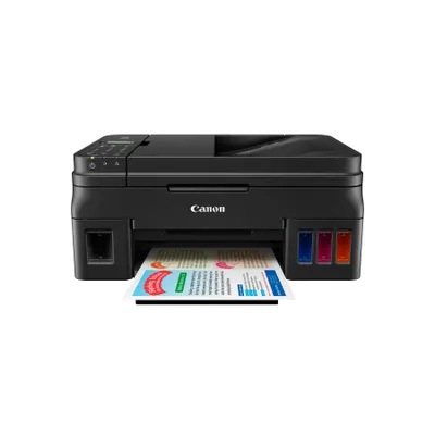 Produktbild von Canon PIXMA G4400, Tintenstrahl, Farbdruck, 4800 x 1200 DPI, Farbkopieren, A4, Schwarz