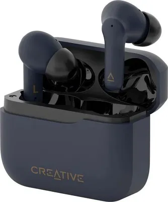 Produktbild von Creative Zen Air Plus Kabellose Kopfhörer Dunkelblau/Dunkelblau Bluetooth 5.3 Anc
