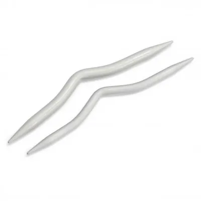 Produktbild von PRYM Zopfmusternadeln, Aluminium, Länge 140 mm, Ø 6,00 / 8,00 mm, grau