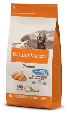 Zdjęcie produktu dla Karma dla psów - Original Medium/Max, smak łososia - Nature's Variety