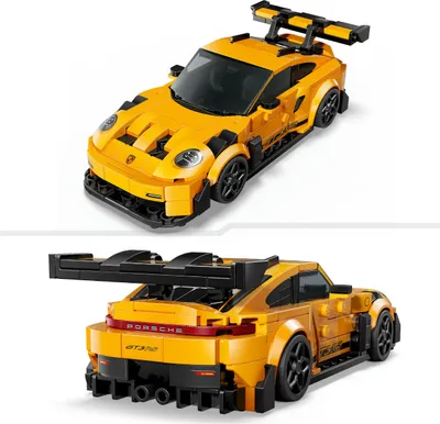 Produktbild von LEGO Speed Champions Porsche 911 GT3 RS Supersportwagen - Spielzeugauto mit 1 Minifigur zum Sammeln und Ausstellen - Kreatives Geschenk für Jungen, Mädchen ab 9 Jahren und Sportwagen Fans - 77239