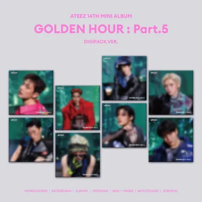 Image de Ateez - Golden Hour : Partie 5 (Édition Digipak) (CD)