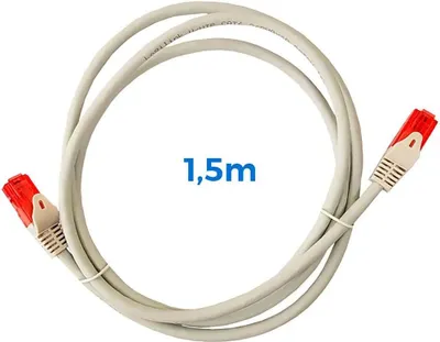 Zdjęcie produktu dla Kabel sieciowy Edm Rj45 Utp Cat6 1,5 M Biały Biały Jeden rozmiar