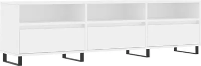Produktbild von vidaXL TV-Schrank Weiß 150x30x44,5 cm Holzwerkstoff