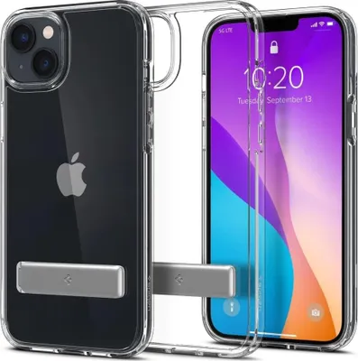 Produktbild von Spigen ACS04905, Cover, Apple, iPhone 14 Plus, 17 cm (6.7"), Transparent
