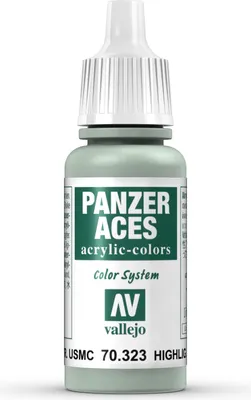 Produktbild von Vallejo 70.323, 17 ml, Grün, Matte, Flasche