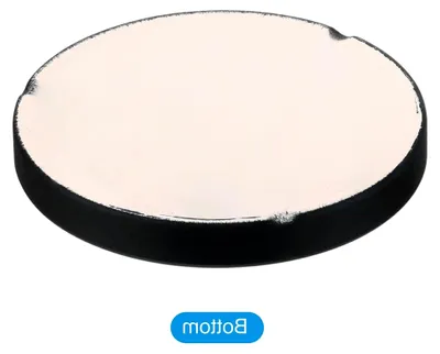 Produktbild von Runder Pflanzentopf-Untersetzer 15 cm, Keramik, Schwarz