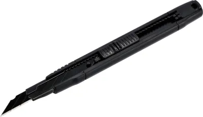 Produktbild von Cuttermesser mit 9mm Trapezklinge , Schwarz