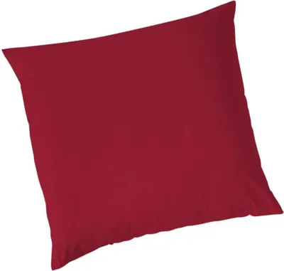 Produktbild von Vario Kissenbezug Jersey rot, 80 x 80 cm